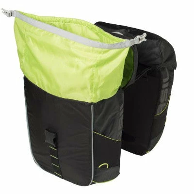 Sacoche Double Imperméable Vélo Miles Basil Noir/lime 3 Sacoche Double Imperméable Vélo Miles Basil Noir/lime – Image 3