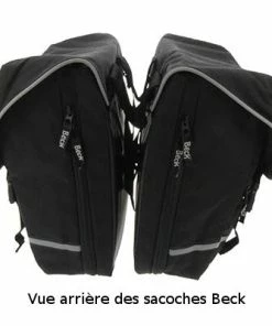 Sacoche Double Noire Extensible Vélo SPRTV De Beck -VTT Boutique sacoche double noire extensible velo sprtv de beck full 4