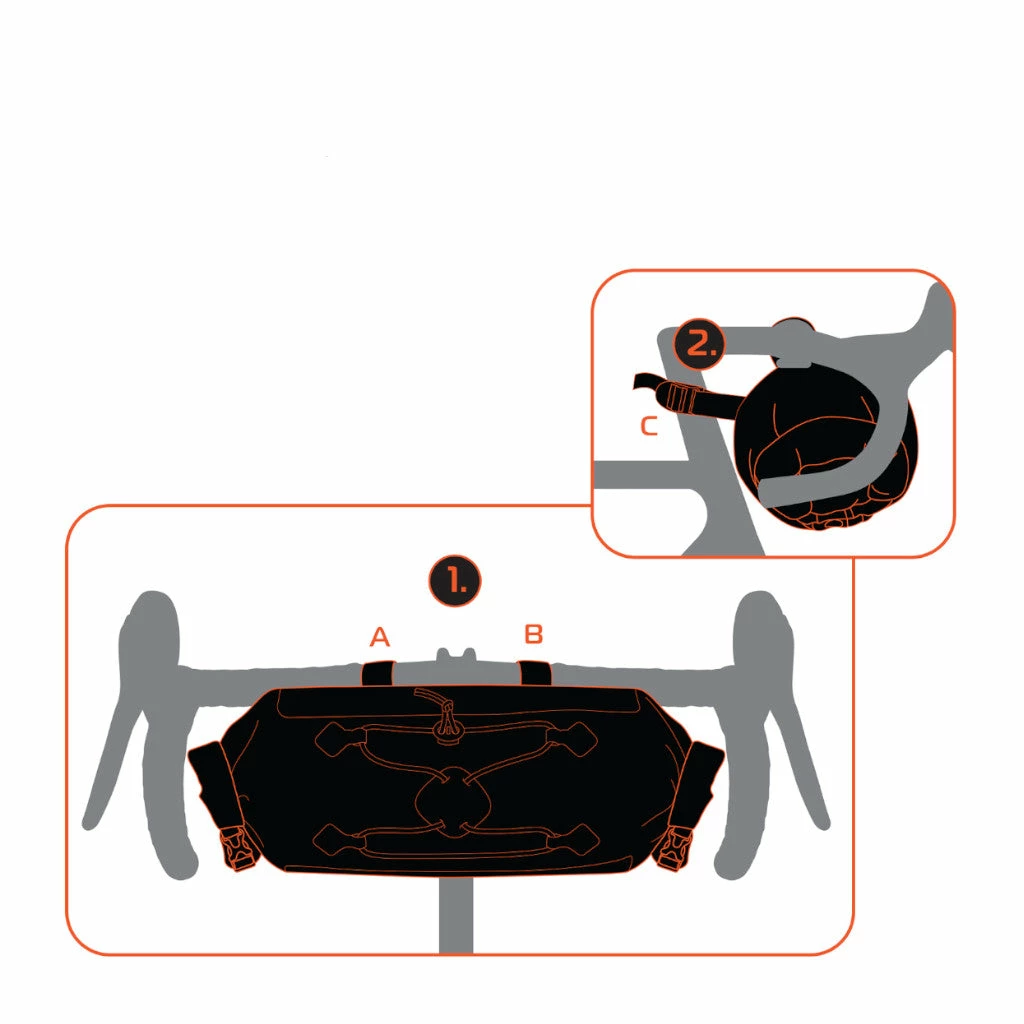 Sacoche De Guidon Pour Le Bikepacking 9L Aqua Evo Adventure Oxford 4 Sacoche De Guidon Pour Le Bikepacking 9L Aqua Evo Adventure Oxford – Image 4