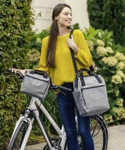Sacoche Porte-bagages Reisenthel X Klickfix Roomy GT Pois Blancs -VTT Boutique sacoche porte bagages reisenthel x klickfix roomy gt pois blancs full 5