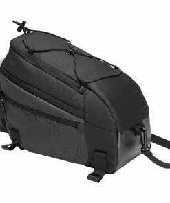 Sacoche Réfléchissante Et étanche Porte-bagages Vaude Silkroad Luminum -VTT Boutique sacoche porte bagages vaude silkroad luminum L noire 1