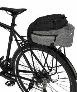 Sacoche Réfléchissante Et étanche Porte-bagages Vaude Silkroad Luminum -VTT Boutique sacoche porte bagages vaude skillroad luminum L noire nuit