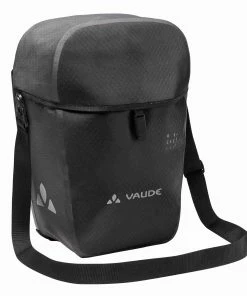 Sacoche Vélo Simple Sur Porte-bagages Vaude Aqua Commute Single 26 L -VTT Boutique sacoche simple porte bagages vaude aqua commute noir