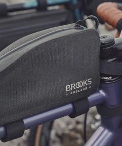 Sacoche Sur Tube Supérieur Brooks Pour Bikepacking 0.9L Scape -VTT Boutique sacoche sur tube superieur brooks pour bikepacking 0 9l scape full 5