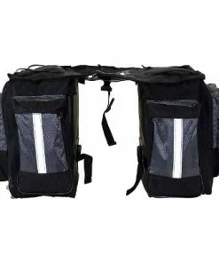 M-Wave Sacoche Triple De Cyclotourisme -VTT Boutique sacoche triple de cyclotourisme full 4