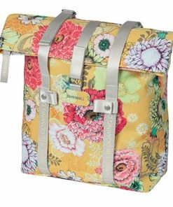 Sacoche Vélo Arrière Shopper Basil Bloom Field Jaune Miel 20L