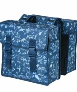 Sacoche Vélo Double 35 L Wanderlust Bleu Indigo Basil