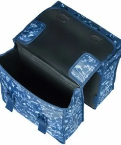 Sacoche Vélo Double 35 L Wanderlust Bleu Indigo Basil -VTT Boutique sacoche velo double 35 l wanderlust bleu indigo basil full 4