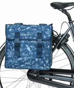 Sacoche Vélo Double 35 L Wanderlust Bleu Indigo Basil -VTT Boutique sacoche velo double 35 l wanderlust bleu indigo basil full 5
