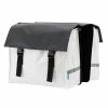 Sacoche Vélo Double 40 L Blanche Et Noire Urban Proof