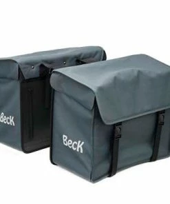 Sacoche Vélo Double 45 L Grise Beck