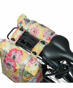 Sacoche Vélo Double Porte-bagage Amovible MIK Jaune Bloom Basil -VTT Boutique sacoche velo double porte bagage amovible mik jaune bloom basil full 5