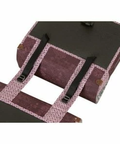 Sacoche Vélo Double Rouge Vintage 35L Boheme Basil -VTT Boutique sacoche velo double rouge vintage 35l boheme basil full 4