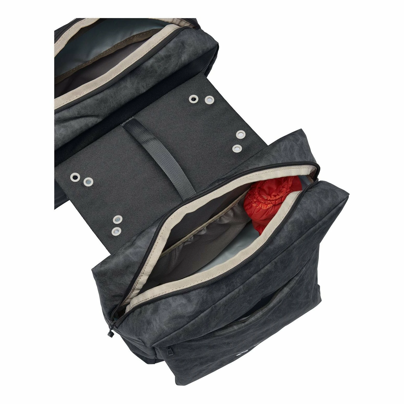 Double Sacoche Vélo Arrière Urbaine TwinZipper Vaude 3 Double Sacoche Vélo Arrière Urbaine TwinZipper Vaude – Image 3