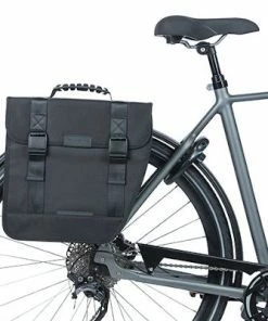 Sacoche Vélo Noire Pour Porte-bagage Arrière Tour Basil Droite -VTT Boutique sacoche velo noire pour porte bagage arriere tour basil droite full 5