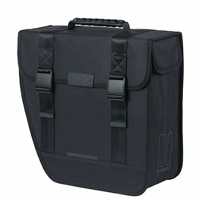 Sacoche Vélo Noire Pour Porte-bagage Arrière Tour Basil Gauche 2 Sacoche Vélo Noire Pour Porte-bagage Arrière Tour Basil Gauche – Image 2