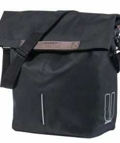 Sacoche Vélo Simple 16 L City Shopper Noire Basil