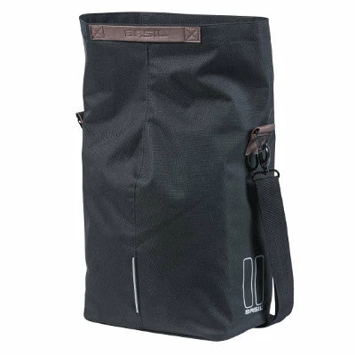 Sacoche Vélo Simple 16 L City Shopper Noire Basil 2 Sacoche Vélo Simple 16 L City Shopper Noire Basil – Image 2