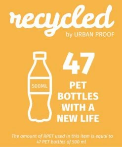 Sacoche Vélo Simple En Matériau Recyclé Shopper 20L Urban Proof -VTT Boutique sacoche velo simple en materiau recycle shopper 20l urban proof full 6