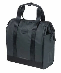 Sacoche Vélo Simple Noire 13 L Grand Shopper Tarpaulin Basil