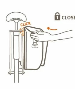 Sacoche Vélo Vaude Comyou Pro Sur Porte-bagages 26L -VTT Boutique sacoche velo vaude comyou pro sur porte bagages 26l full 5