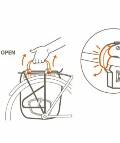 Sacoche Vélo Vaude Comyou Pro Sur Porte-bagages 26L -VTT Boutique sacoche velo vaude comyou pro sur porte bagages 26l full 6