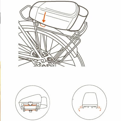 Sacoche Vélo Vaude ESilkroad Plus Uniklip Sur Porte-bagages 6 Sacoche Vélo Vaude ESilkroad Plus Uniklip Sur Porte-bagages – Image 6