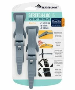 Sangles En Silicone 20 X 375 Mm Sea To Summit - Jaunes