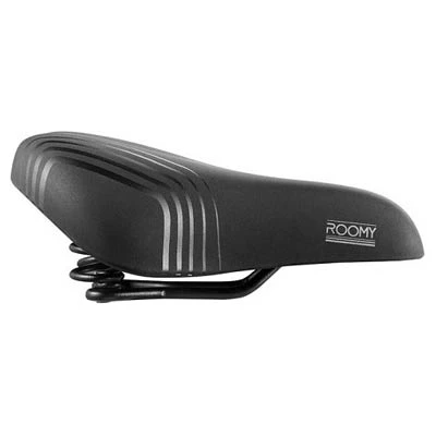 Selle De Vélo Homme Confortable Noire Roomy - Selle Royal 1 Selle De Vélo Homme Confortable Noire Roomy - Selle Royal