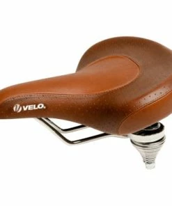 VELO Selle De Vélo Rétro Cruiser Grand Confort Marron
