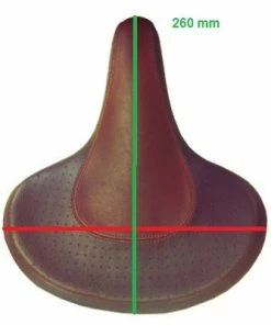 VELO Selle De Vélo Rétro Cruiser Grand Confort Marron 9 VELO Selle De Vélo Rétro Cruiser Grand Confort Marron -VTT Boutique selle de velo retro cruiser grand confort marron full 5