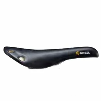 VELO Selle De Vélo Rétro Impression Cuir Noir 2 VELO Selle De Vélo Rétro Impression Cuir Noir – Image 2