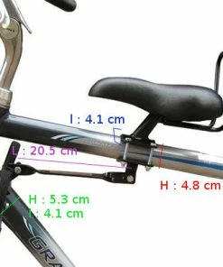 Brandless Selle Pour Le Transport D'enfant Sur Cadre De Vélo -VTT Boutique selle pour le transport d enfant sur cadre de velo full 3