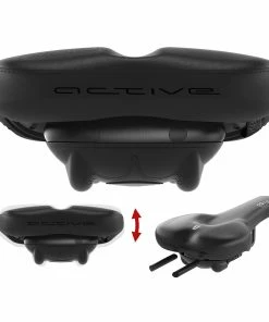 Selle Vélo Randonnée Confortable 602 Ergolux Active 2.0 SQlab -VTT Boutique selle velo confortable 602 argolux sqlab