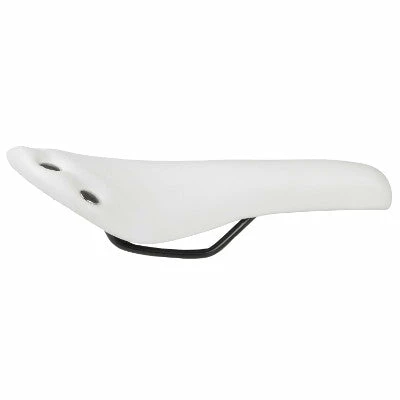 Endzone Selle Vélo Vintage Blanche Imitation Cuir Avec Rivets 2 Endzone Selle Vélo Vintage Blanche Imitation Cuir Avec Rivets – Image 2