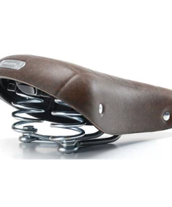 Selle Vélo Vintage Marron Avec Gel Ondina - Selle Royal -VTT Boutique selle velo vintage marron avec gel ondina selle royal full 4