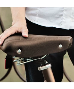 Selle Vélo Vintage Marron Avec Gel Ondina - Selle Royal -VTT Boutique selle velo vintage marron avec gel ondina selle royal full 6