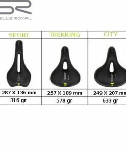 Selle Vélo VTC R.e.Med Trekking Selle Royal -VTT Boutique selle velo vtc r e med trekking selle royal full 4