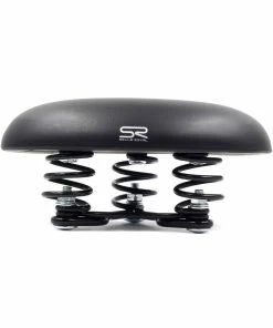 Selle Sans Bec En Gel Pour Vélo Femme Rok Selle Royal à Ressorts 6 Selle Sans Bec En Gel Pour Vélo Femme Rok Selle Royal à Ressorts -VTT Boutique selleroyal rok selle velo ville arriere