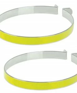 M-Wave Serre Pantalon Rigide Réfléchissant Pour Cycliste - Par 2