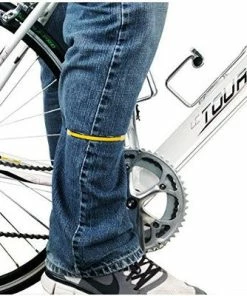 M-Wave Serre Pantalon Rigide Réfléchissant Pour Cycliste - Par 2 -VTT Boutique serre pantalon rigide reflechissant pour cycliste par 2 full 3