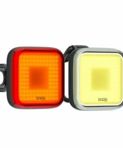 Set Feux Vélo Avant Et Arrière LED Blinder Square Knog