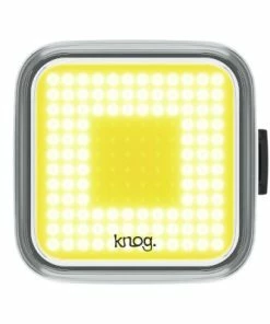 Set Feux Vélo Avant Et Arrière LED Blinder Square Knog -VTT Boutique set feux velo avant et arriere led blinder square knog full 3