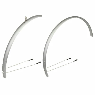 Set Garde-boue Aluminium 28 Pouces R'Light Stronglight - Argent 1 Set Garde-boue Aluminium 28 Pouces R'Light Stronglight - Argent
