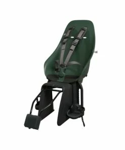 Siège Vélo Enfant Arrière Sur Tube De Selle Urban Iki Bio Momigara -VTT Boutique siege arriere urban iki bio montage cadre vert