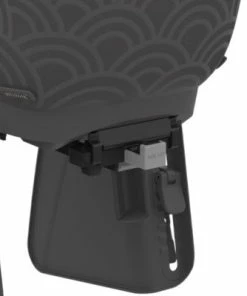 Siège Vélo Enfant Arrière Porte-bagages MIK HD Urban Iki -VTT Boutique siege velo enfant arriere porte bagages mik hd urban iki noir full 4