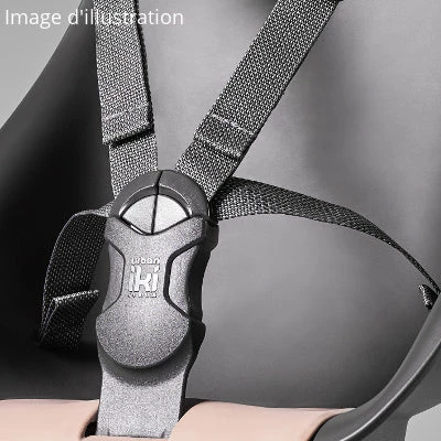 Siège Vélo Enfant Arrière Sur Cadre Urban Iki Noir 3 Siège Vélo Enfant Arrière Sur Cadre Urban Iki Noir – Image 3