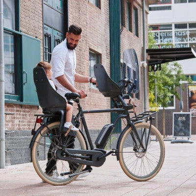 Siège Vélo Enfant Arrière Sur Porte-bagages Urban Iki Noir 5 Siège Vélo Enfant Arrière Sur Porte-bagages Urban Iki Noir – Image 5