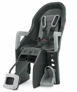 Siège Vélo Enfant Inclinable Noir Guppy RS Plus Polisport