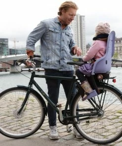 Siège Vélo Junior Porte-bagages Arrière Pliant Minia -VTT Boutique siege velo enfant porte bagages minia